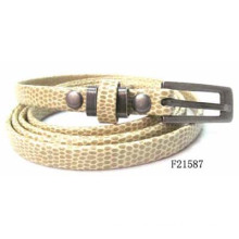 PU Women Garment Animal Skinny Belt